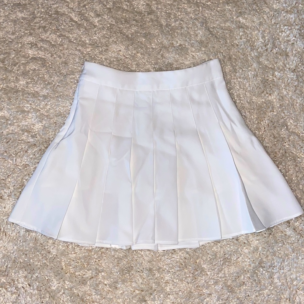 SHEIN: white skater skirt size xs